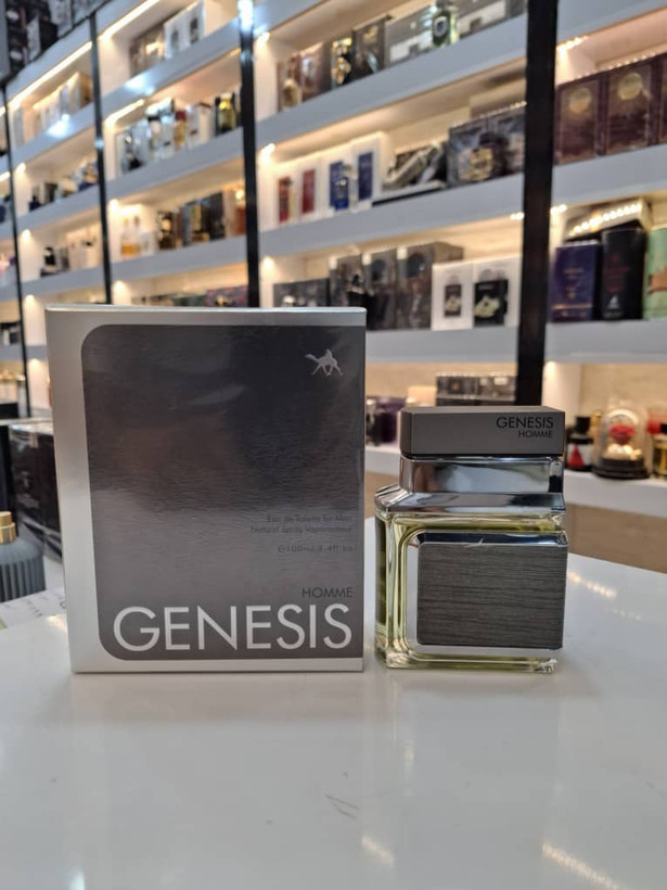 عطر ادکلن مردانه جنسیس نقره ای شرکت امپر