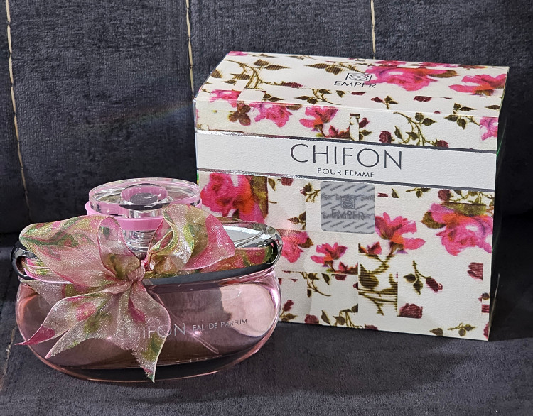 عطرادکلن چیفون زنانه از امپرAMPER CHIFON