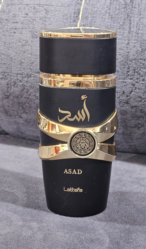 عطرادکلن اسد مشکی مردانه از لطافه حجم ۱۰۰میلasad lattafa