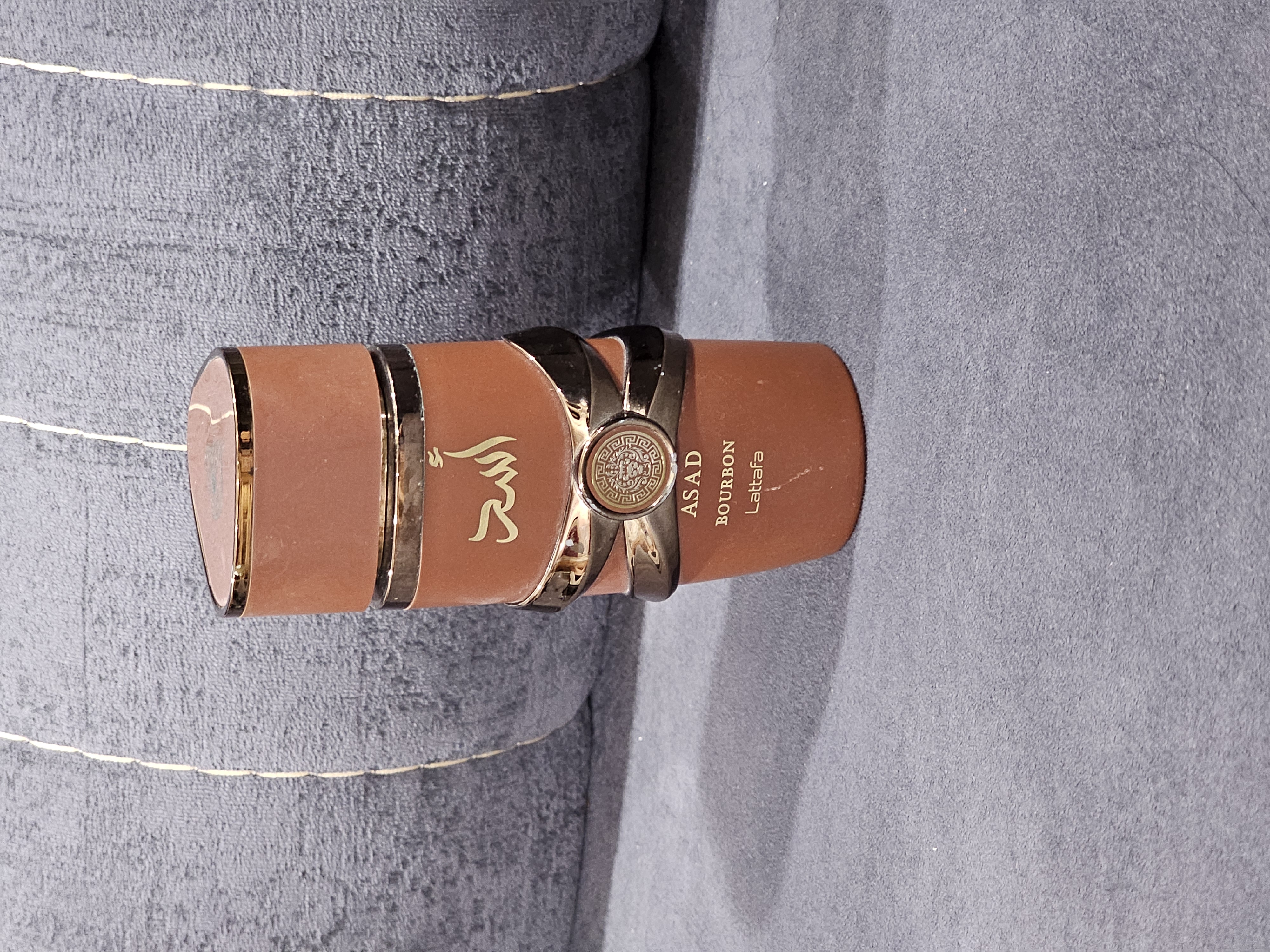 عطرادکلن اسدبوربون باربون قهوه ای مردانه از شرکت لطافه ۱۰۰میل