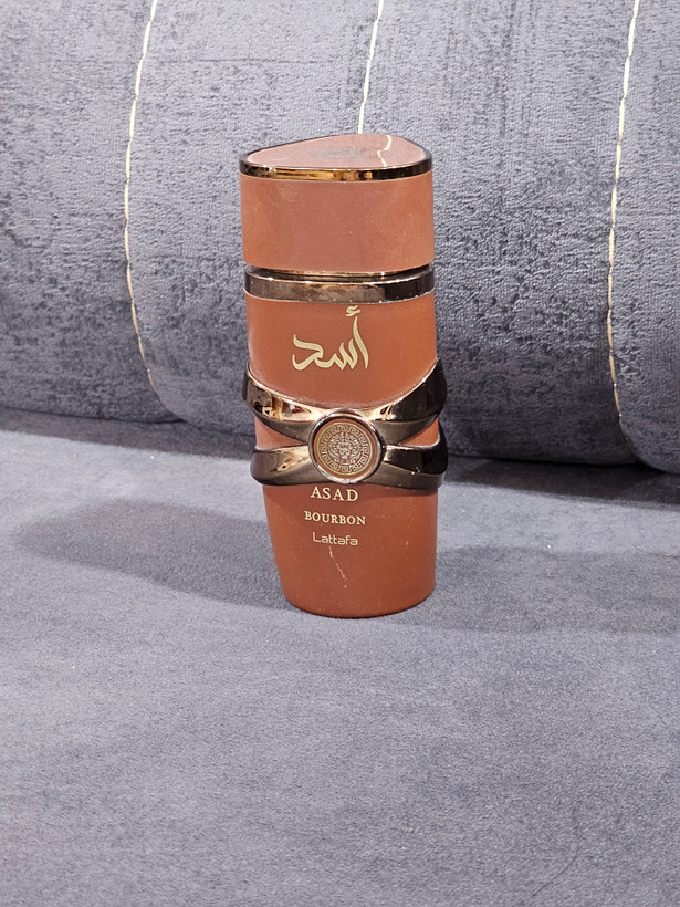 عطرادکلن اسدبوربون باربون قهوه ای مردانه از شرکت لطافه ۱۰۰میل